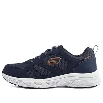 Кроссовки oak canyon 'sunfair - navy orange' Skechers, синий