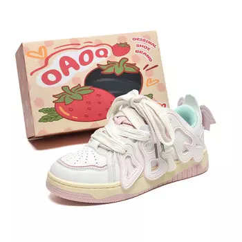 Кроссовки OAOQ Skateboarding Shoes Women's Low-top, мультиколор