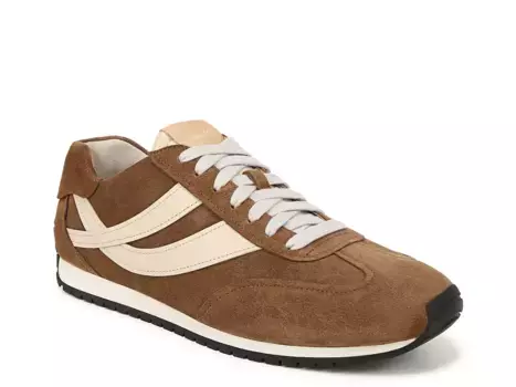 Кроссовки Oasis Runner Sneaker Vince, темно-коричневый