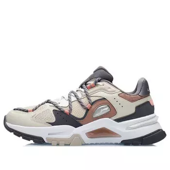 Кроссовки обратная фантазия Li-Ning, серый
