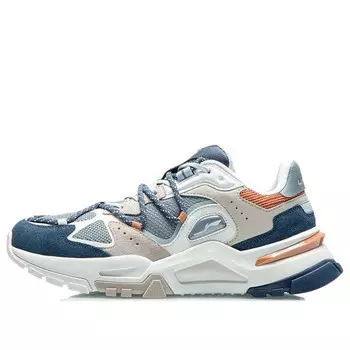 Кроссовки обратная фантазия Li-Ning, серый