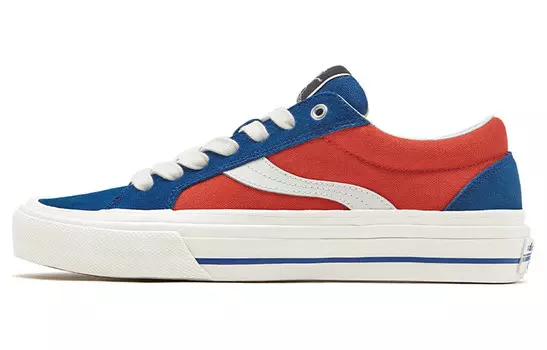 Кроссовки Oddcirkus Astley Pro Skateboarding Unisex, белый/синий/красный