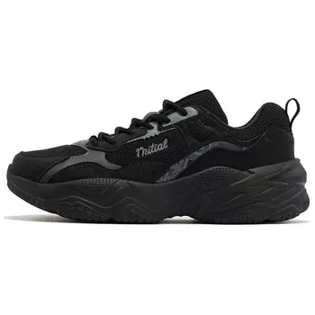 Кроссовки Ode Chunky для мужчин с низким верхом, цвет черный обсидиан/черный карбоновый пепел 361°