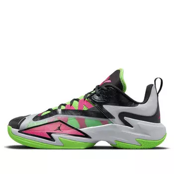 Кроссовки один дубль 3 Air Jordan, розовый