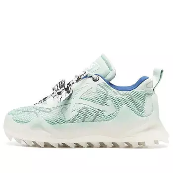 Кроссовки odsy mesh low top running shoes green Off-White, зеленый