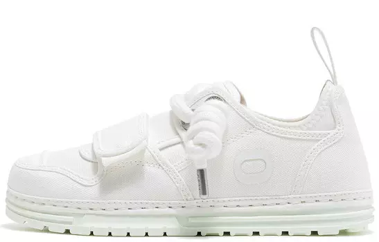 Кроссовки OETZI Classic Collection Skateboarding Shoes Unisex Low-top White, белый