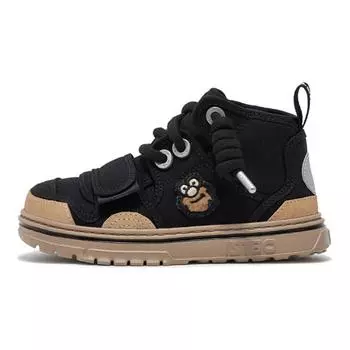 Кроссовки OETZI Kids Skateboarding Shoes Kids Mid-top Black, черный