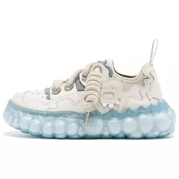 Кроссовки OETZI Lifestyle Shoes Unisex Low-top Blue To Gray, синий