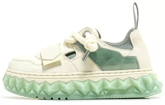 Кроссовки OETZI Skateboarding Shoes Unisex Low-top Beige, бежевый