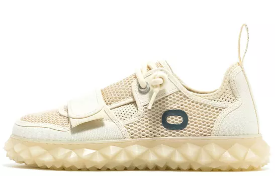 Кроссовки OETZI Skateboarding Shoes Unisex Low-top Beige, бежевый