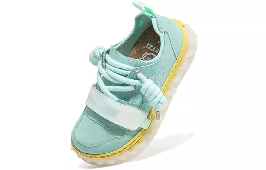 Кроссовки OETZI Skateboarding Shoes Women's Low-top Pastel Green, зеленый