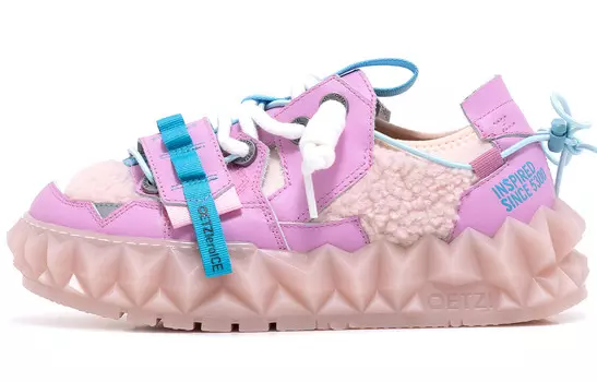 Кроссовки OETZI Skateboarding Shoes Women's Low-top, розовый