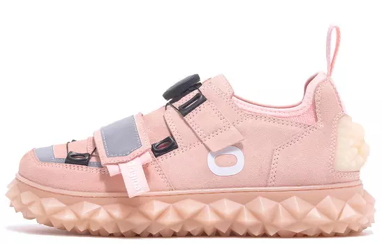 Кроссовки OETZI Skateboarding Shoes Women's Low-top Pink, розовый