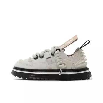 Кроссовки OETZI Stylish Skateboarding Shoes Unisex Low-top, светло-серый