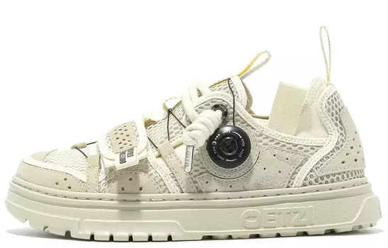 Кроссовки OETZI Super Light Skateboarding Shoes Unisex Low-top Off-white, цвет Off-white