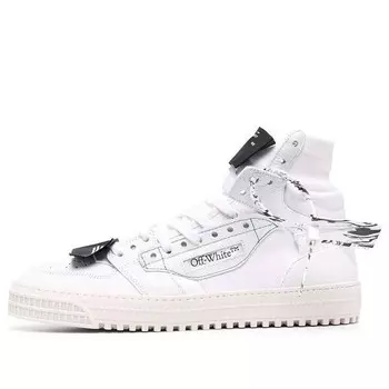 Кроссовки off-court 3.0 high 'white black' Off-White, белый