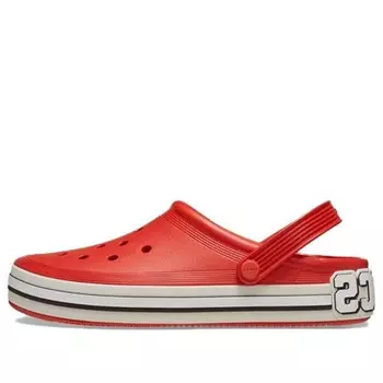 Кроссовки off court clogs 'red' Crocs, красный