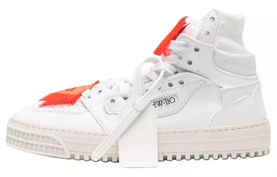 Кроссовки OFF-WHITE 3.0 Off Court High-top Sneakers, белый