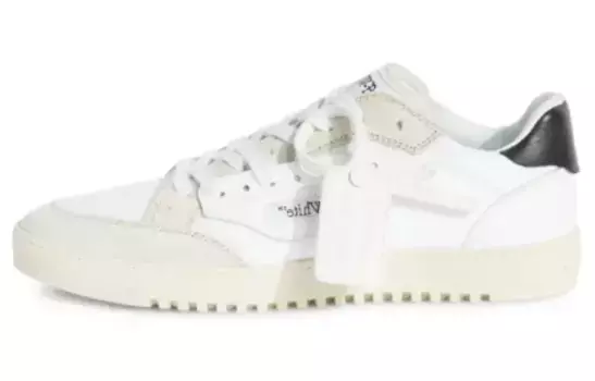 Кроссовки OFF-WHITE 5.0 Leather Sneakers, белый