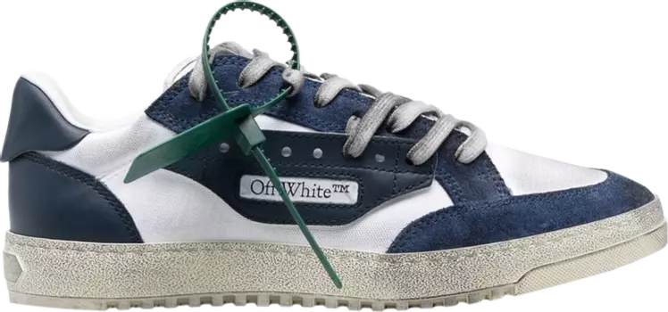 Кроссовки Off-White 5.0 Low Navy Blue White, белый