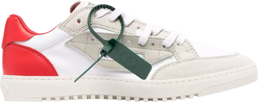 Кроссовки Off-White 5.0 Low 'White Grey Red', белый