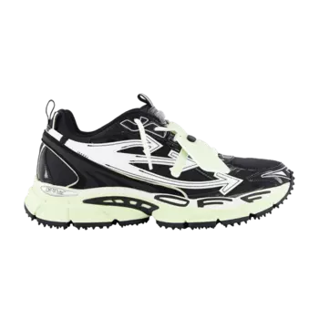Кроссовки Off-White Be Right Back 'Black Lime', черный