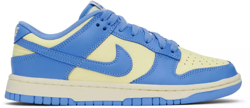 Кроссовки Off-White & Blue Dunk Low Retro Nike