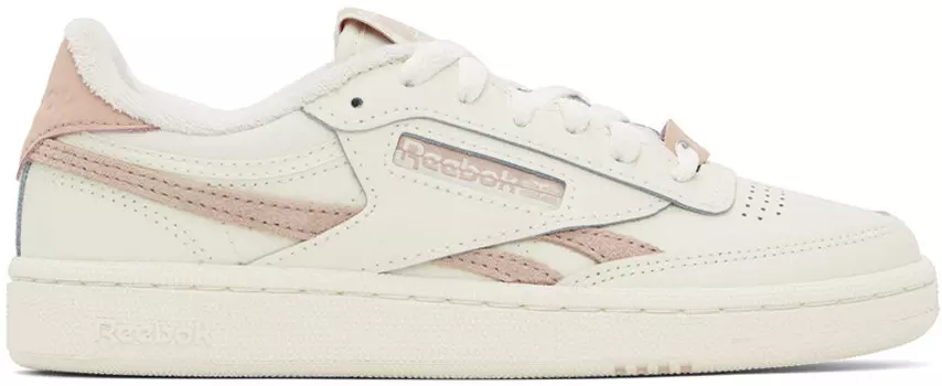 Кроссовки Off-White Club C Revenge Reebok Classics, цвет Chalk/Pinstu/Pinstu