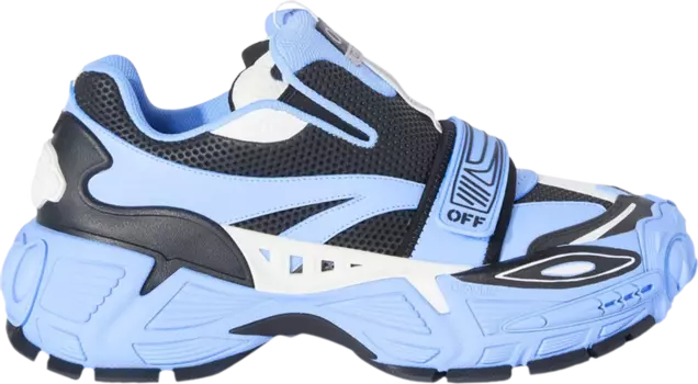 Кроссовки Off-White Glove Slip On 'Light Blue Black', синий
