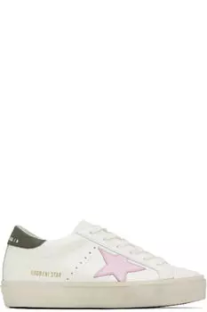 Кроссовки Off-White Hi Star Golden Goose