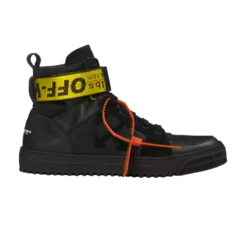 Кроссовки Off-White High Top Sneaker 'Black', черный