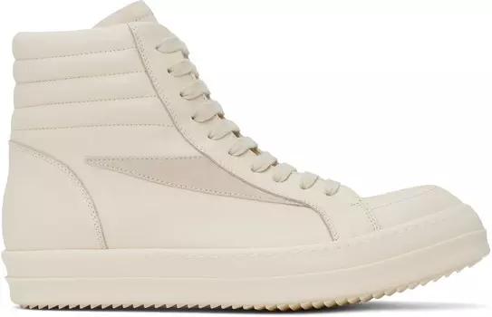 Кроссовки Off-White Hollywood High Vintage Sneaks Rick Owens
