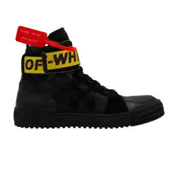 Кроссовки Off-White Industrial Belt High 'Black Yellow', черный