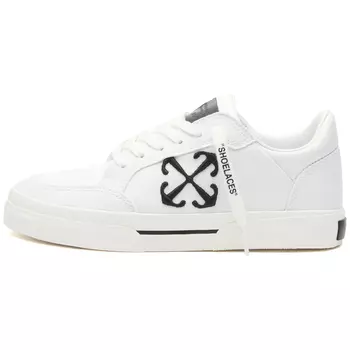 Кроссовки Off-White New Low Vulcanized Canvas, белый