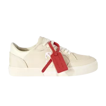 Кроссовки Off-White New Low Vulcanized, кремовый