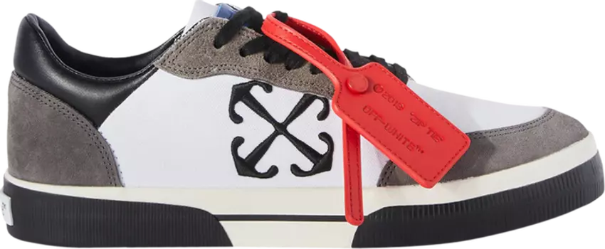 Кроссовки Off-White New Low Vulcanized 'White Brown', белый