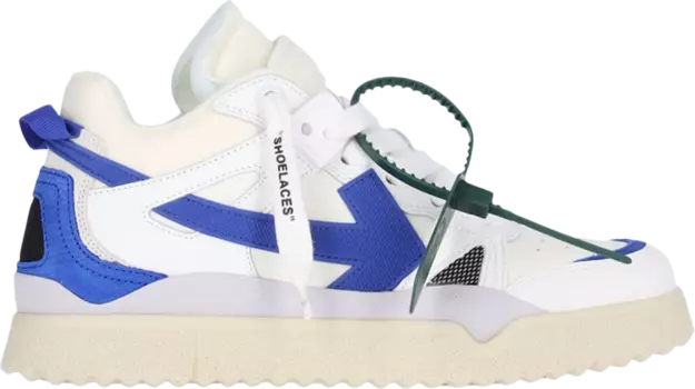 Кроссовки Off-White New Mid Sponge 'White Blue', белый