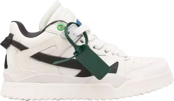 Кроссовки Off-White New Mid Sponge 'White Black' 2023, белый