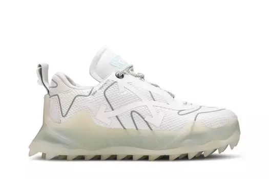 Кроссовки Off-White ODSY-1000 'Transparent Sole - White Silver', белый