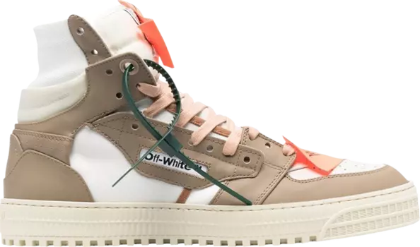 Кроссовки Off-White Off-Court 3.0 High Dark Sand, коричневый