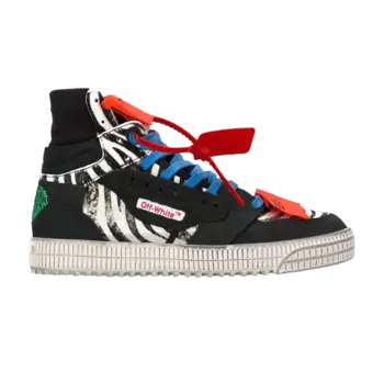 Кроссовки Off-White Off-Court 3.0 'Black Zebra', черный
