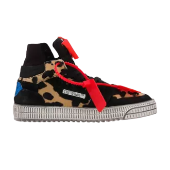 Кроссовки Off-White Off-White Wmns Off-Court 3.0 'Leopard Pony Hair', коричневый