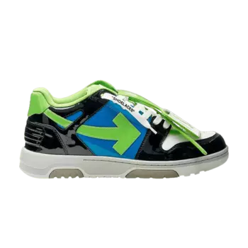 Кроссовки Off-White Out of Office 'Black Blue Green', черный