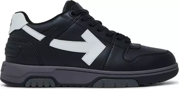 Кроссовки Off-White Out of Office Black White Grey, черный