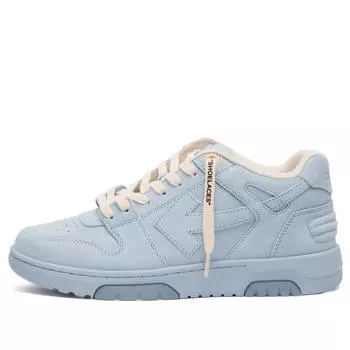 Кроссовки Off-White Out Of Office Full Suede Sneaker, цвет Light Blue