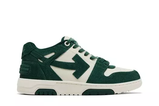 Кроссовки Off-White Out of Office 'Jet Green Ecru', зеленый