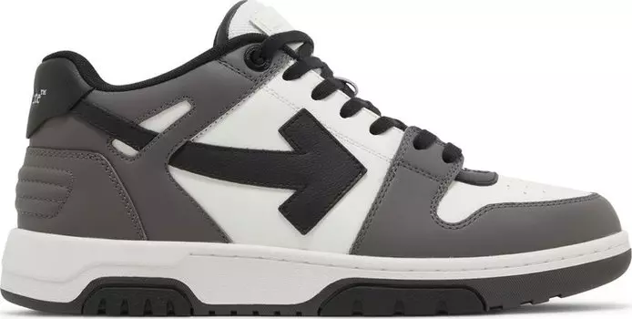 Кроссовки Off-White Out of Office Low 'Dark Grey', серый