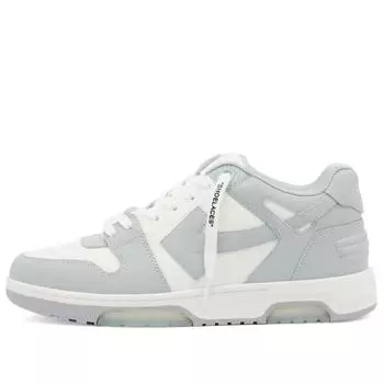 Кроссовки Off-White Out Of Office Low Leather Sneaker, цвет White & Grey