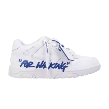 Кроссовки Off-White Out of Office Low For Walking - White Blue White Sole, белый