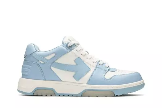 Кроссовки Off-White Out of Office Low 'Light Blue', белый
